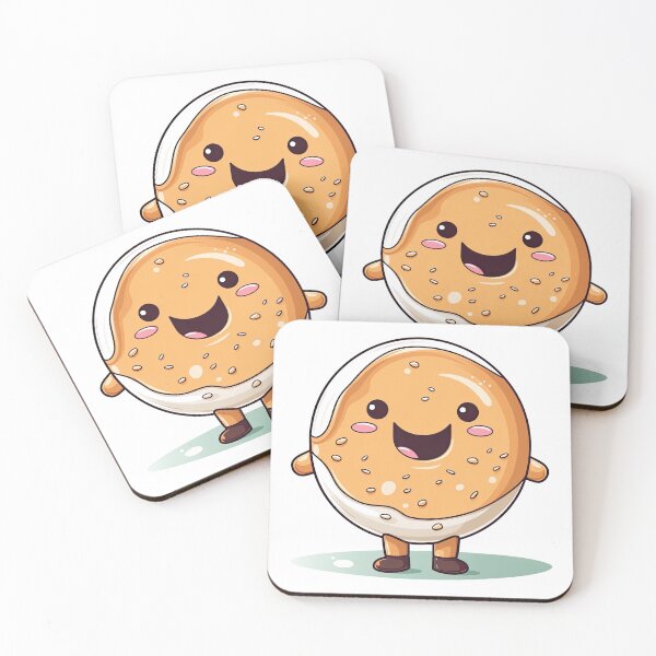 Item preview, Adorable Donut Cartoon Vector Character designed and sold by eyestetix.