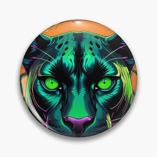 Item preview, Cyberpunk Panther designed and sold by TaevasDesign.