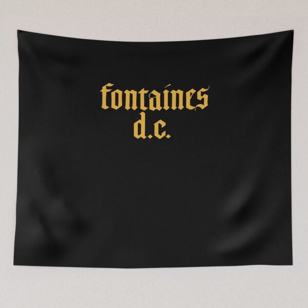 Item preview, Fontaines D.C. Logo Tee (smaller logo) designed and sold by KhalidDare12.