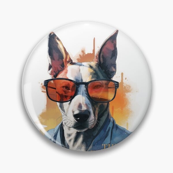 Item preview, Bull Terrier in sunglasses designed and sold by NUGRAFIKA.