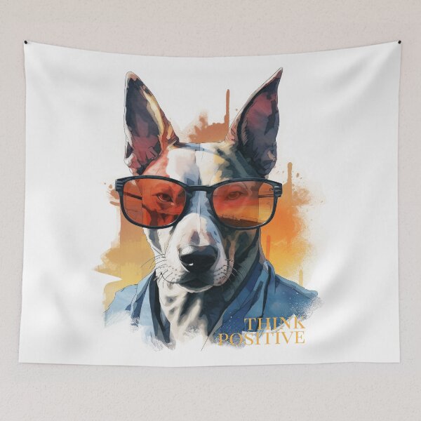 Item preview, Bull Terrier in sunglasses designed and sold by NUGRAFIKA.