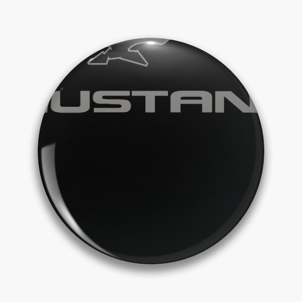 Item preview, Ford Mustang GT Logo Emblem Design (Blue on Black) designed and sold by KhalidDare12.