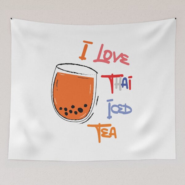 Item preview, thai iced tea T-Shirt designed and sold by Art-T-shirtshop.