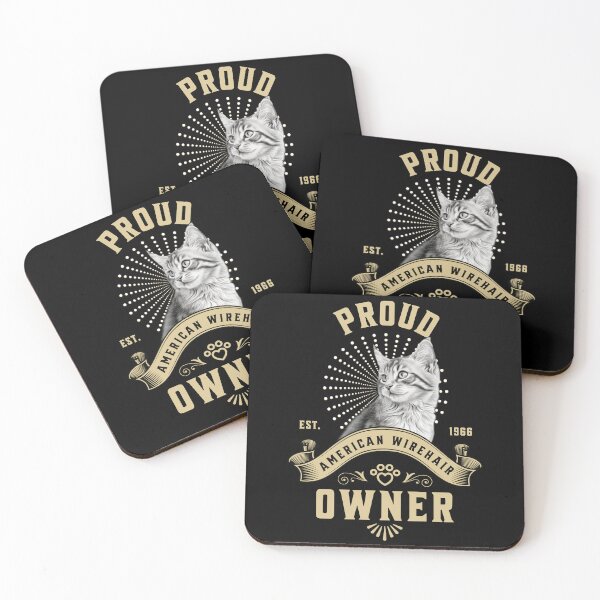 Item preview, Proud American Wirehair Owner designed and sold by ZenEverAI.