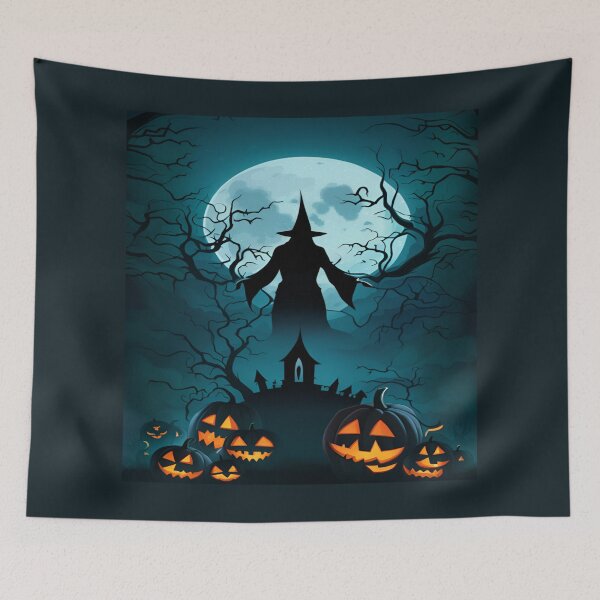 Item preview, The halloween night scene. designed and sold by Trianglegreen.