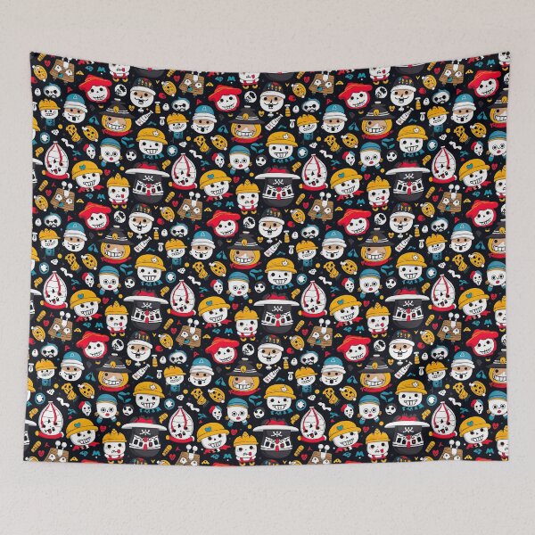 Item preview, Pattern with a modern design reminiscent of funny emojis designed and sold by Pflugart.
