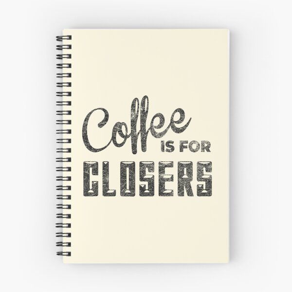 Item preview, Coffe is For Closers designed and sold by SlafeDesign.