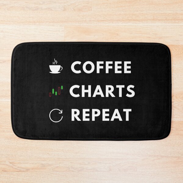Item preview, Coffee, Charts, repeat, trading and investing designed and sold by NoetherSym.