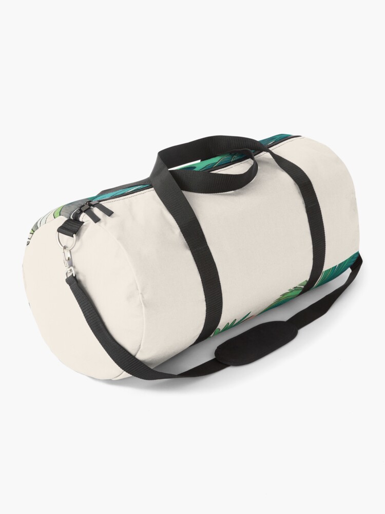 Thumbnail 1 of 3, Duffle Bag, Palm Landscape Ink Drawing designed and sold by Patricks-Art.
