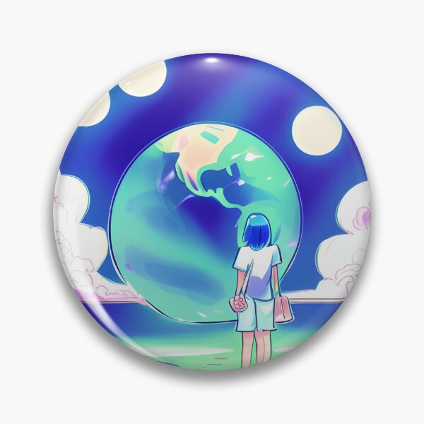 Item preview, Anime Earth Superhero Art | Save Our Planet designed and sold by ISayHeaven.