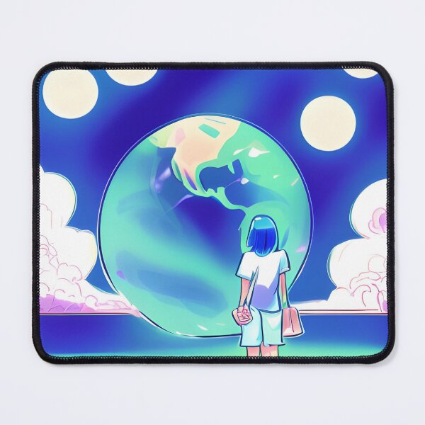 Item preview, Anime Earth Superhero Art | Save Our Planet designed and sold by ISayHeaven.