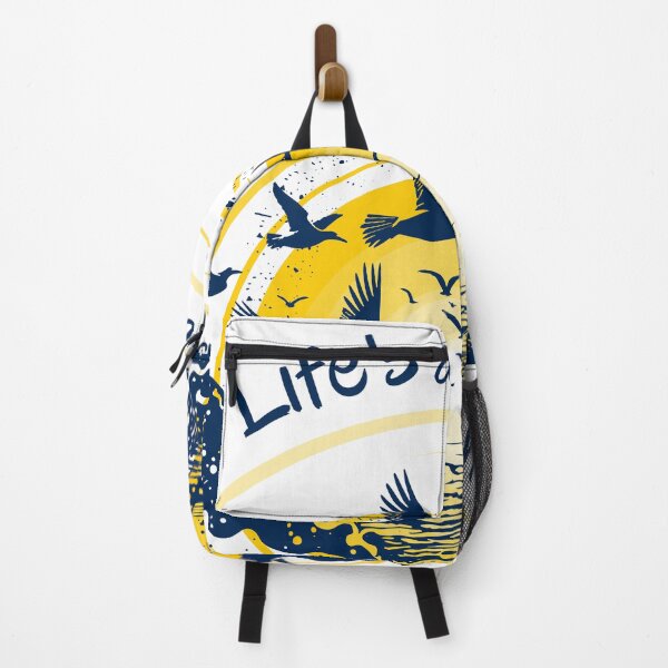 Item preview, Life is a beach with flying birds on sunset designed and sold by drsaver.