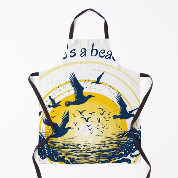 Item preview, Life is a beach with flying birds on sunset designed and sold by drsaver.