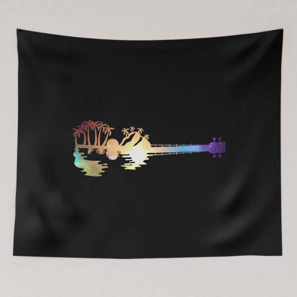 Item preview, Guitar Nature Retro Style Guitarist Acoustic Guitar designed and sold by jingdomdesgine.