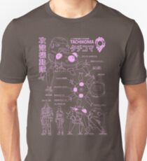 Tachikoma blueprint Unisex T-Shirt
