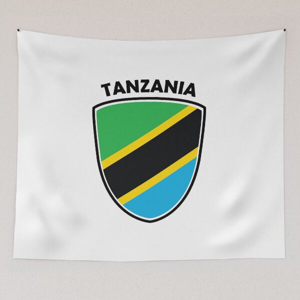 Item preview, Tanzania flag designed and sold by Firikokoz.