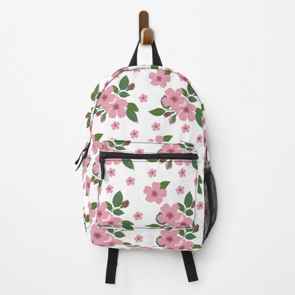 Item preview, Wild Rose Flower Pattern on white background designed and sold by garnoart.