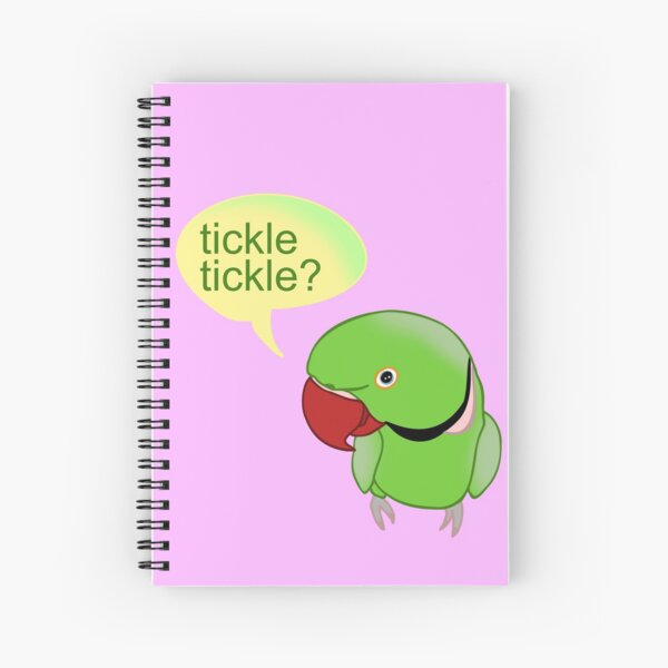 Tickle Lover Spiral Notebooks | Redbubble