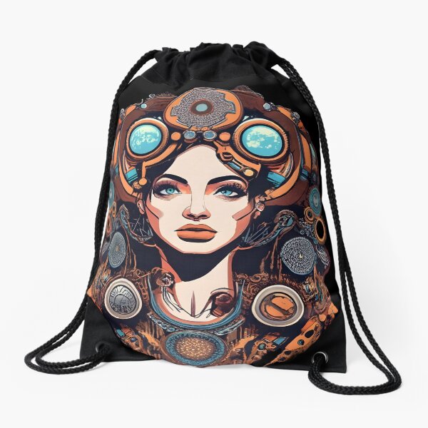 Aperçu de l'œuvre Femme Steampunk - Steampunk Art - steampunk créée et vendue par Chaotic Joy.