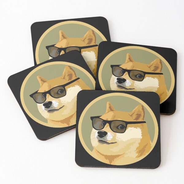 Item preview, Doge Coin with Sunglasses designed and sold by Alex Mercer.