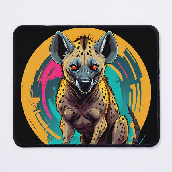 Item preview, Cyberpunk hyena designed and sold by TaevasDesign.