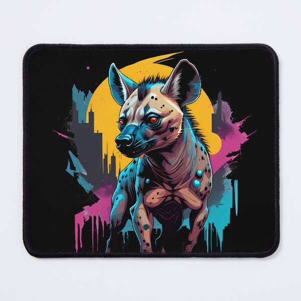 Item preview, Cyberpunk hyena designed and sold by TaevasDesign.