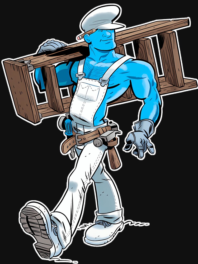 Handy Smurf | Essential T-Shirt