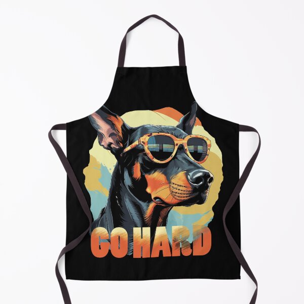 Item preview, Doberman in sunglasses, art dog designed and sold by NUGRAFIKA.