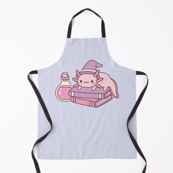 Item preview, Cute Axolotl On Books Witches Familiar designed and sold by rustydoodle.