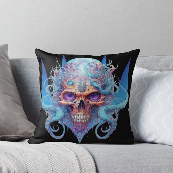 Item preview, Futuristic pencil-painted skull designed and sold by Sixcom.