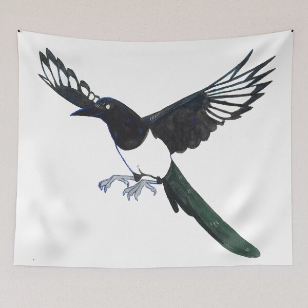 Item preview, Cute Magpie designed and sold by CorruptedFox.