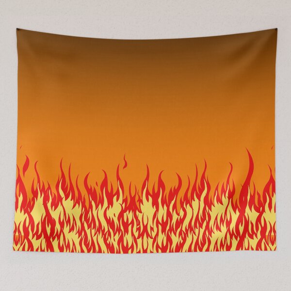 Item preview, Flames on an orange gradient designed and sold by Sixcom.