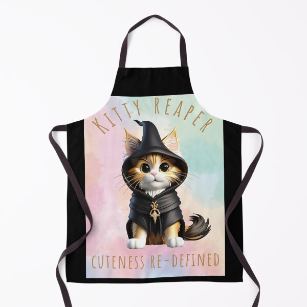 Item preview, Kitty Reaper Cuteness Redefined designed and sold by CuteCatsCoffee.