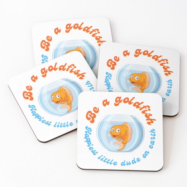 Item preview, Be a goldfish - Happiest little dude on earth designed and sold by Andrew Johnys.