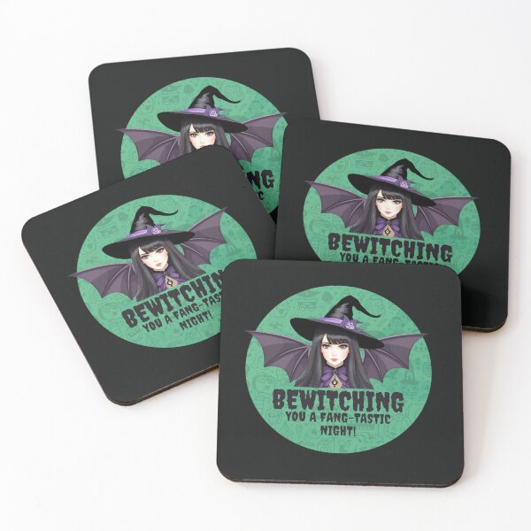 Item preview, Bewitching you a fang-tastic night, Halloween, Happy Halloween, Witchy designed and sold by Aesthetix18.