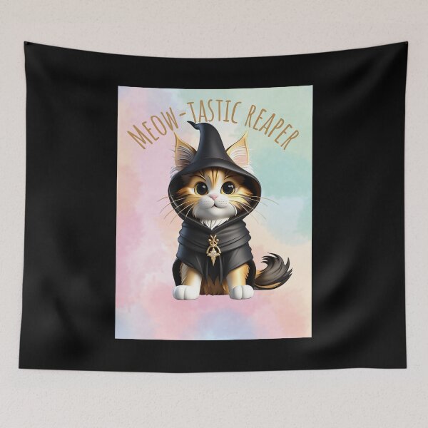 Item preview, Meow Tastic Reaper designed and sold by CuteCatsCoffee.