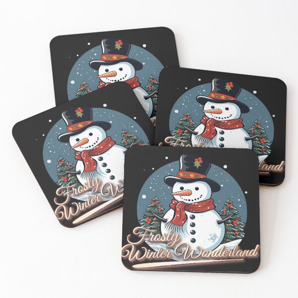Item preview, Frosty Winter Wonderland - The snowman Frosty - Frosty and the snowman designed and sold by JansenGS.