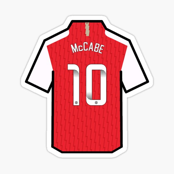 Lia Wälti 2023/2024 Arsenal Womens Home Shirt' Sticker for Sale by