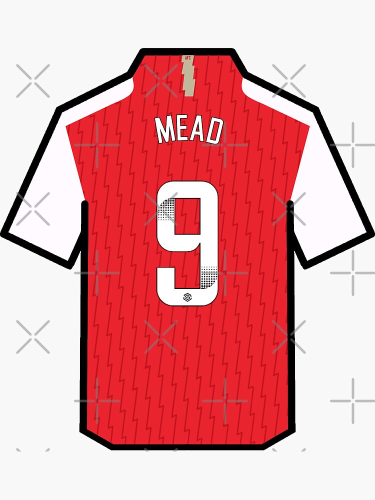 Beth Mead Arsenal Shirt 22/23 Sticker for Sale by alxstevunz