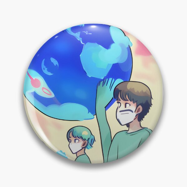 Item preview, Anime Earth Day Art | Global warming awareness designed and sold by ISayHeaven.