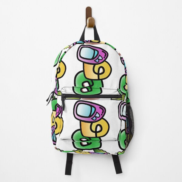 Item preview, Cute cartoon with the head of a TV set. Has a body that stands and smiles designed and sold by WP-7824.