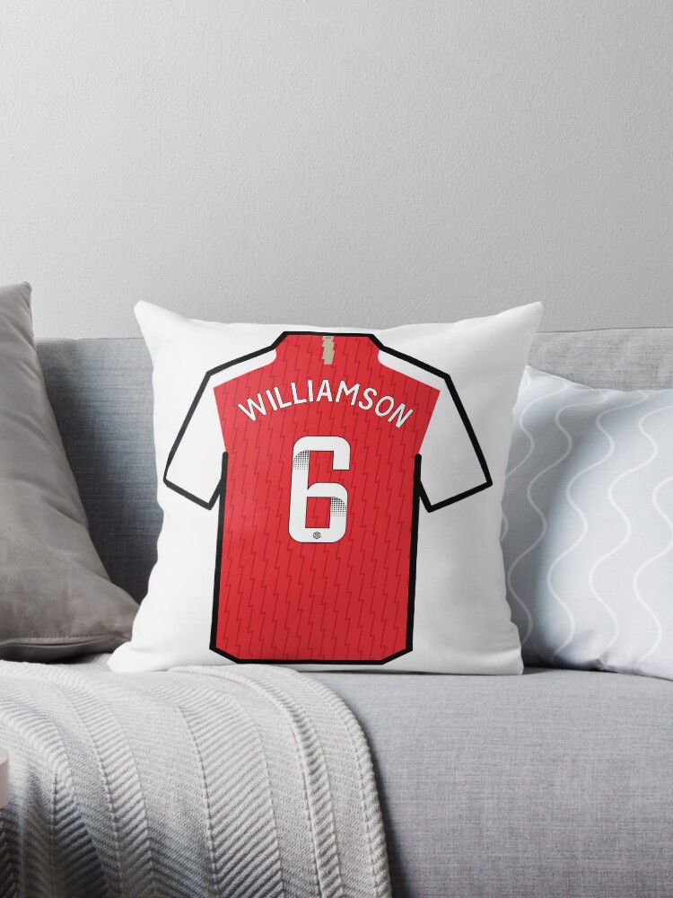 Leah Williamson 2023/2024 Arsenal Womens Home Shirt Sticker for Sale by  ArtForAllAges