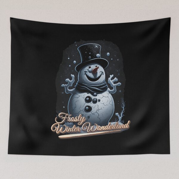 Item preview, Frosty Winter Wonderland - The snowman Frosty - Frosty and the snowman designed and sold by JansenGS.