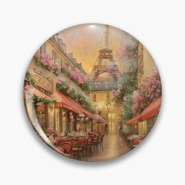 Artikelvorschau, Pariser Café mit charmantem Ambiente entworfen und verkauft von D3monic.