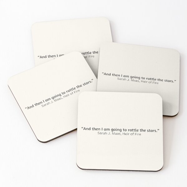 Item preview,  Sarah J. Maas, Heir of Fire Quote designed and sold by designbyangelic.