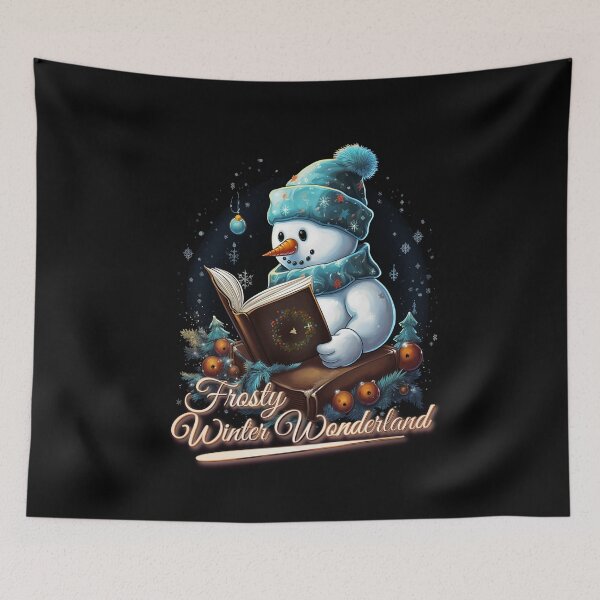 Item preview, Frosty Winter Wonderland - The snowman Frosty - Frosty and the snowman designed and sold by JansenGS.