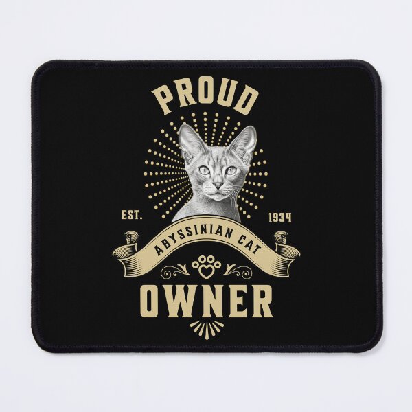 Item preview, Proud Abyssinian Cat Owner designed and sold by ZenEverAI.