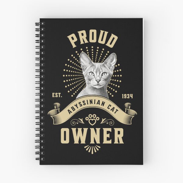 Item preview, Proud Abyssinian Cat Owner designed and sold by ZenEverAI.