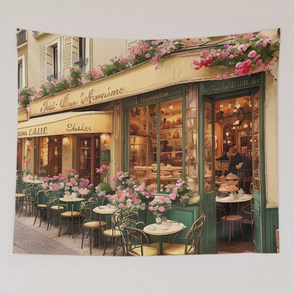 Item preview, Charming Café in Paris designed and sold by D3monic.