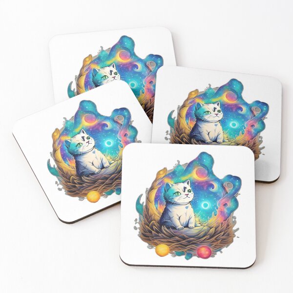 Item preview, Cute cat galaxy designed and sold by ratchawoot.